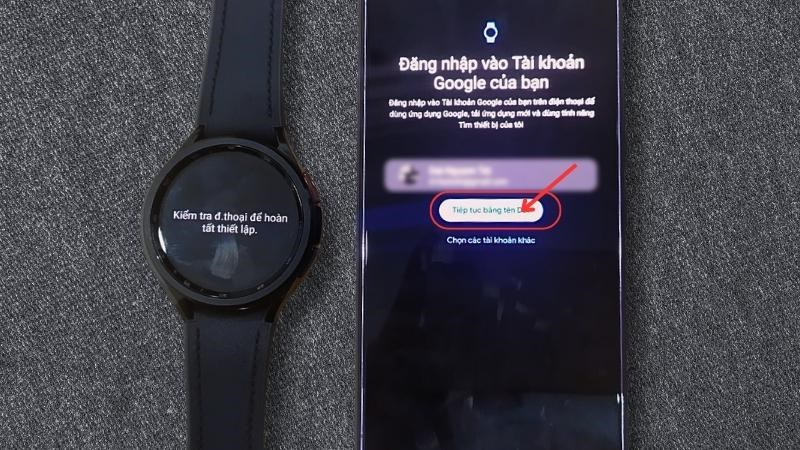 Chọn tài khoản Google để đăng nhập > Chọn Tiếp tục bằng tên của bạn Chọn tài khoản Google để đăng nhập > Chọn Tiếp tục bằng tên của bạn