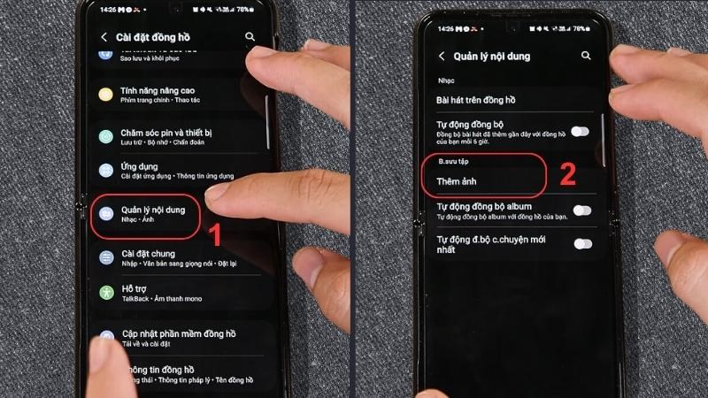 Vào Quản lý nội dung > Tại mục B.Sưu tập > Chọn Thêm ảnh Vào Quản lý nội dung > Tại mục B.Sưu tập > Chọn Thêm ảnh