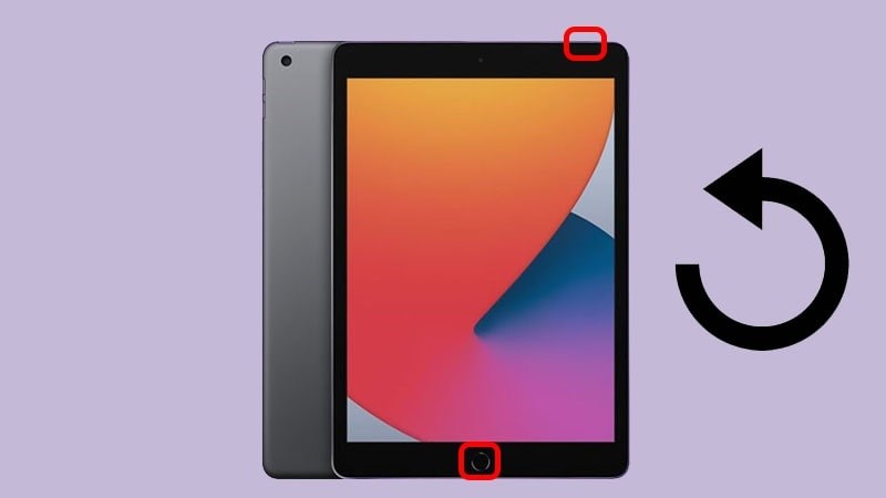 Reset iPad Pro bằng phím cứng Thực hiện việc reset lại bằng cách sử dụng các phím cứng