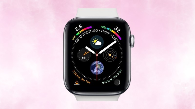 Mặt đồng hồ Apple Watch Vapor mang đến vẻ đẹp tinh xảo