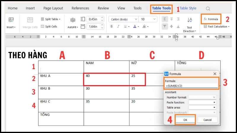 Là việc xác định vị trí dữ liệu giống với Excel Là việc xác định vị trí dữ liệu giống với Excel