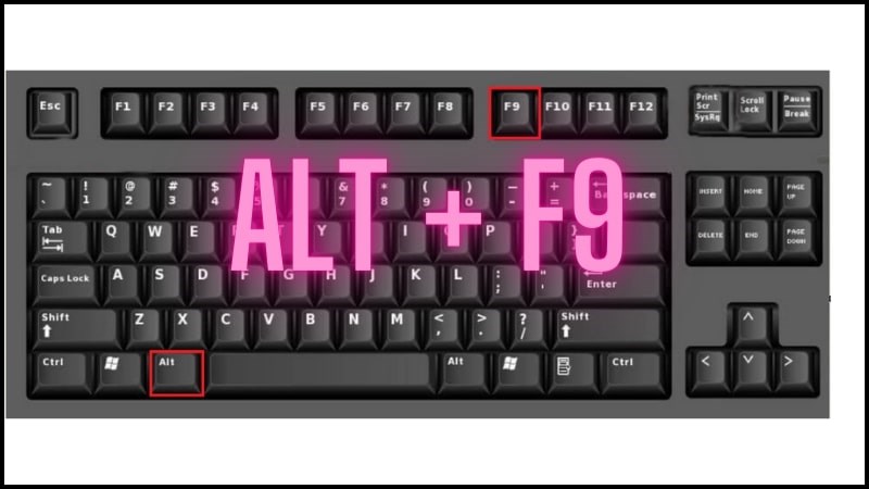 Sau đó nhấn ALT+ F9 để cập nhật Sau đó nhấn ALT+ F9 để cập nhật