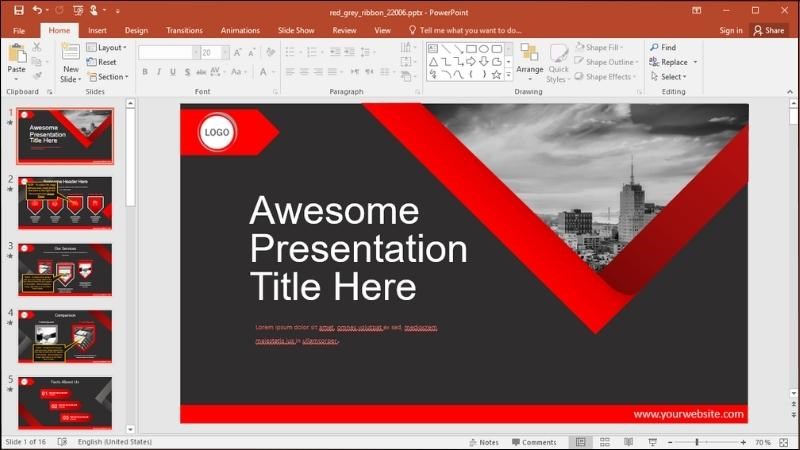 Powerpoint tạo ra bài thuyết trình riêng mang đậm dấu ấn cá nhân cho người dùng