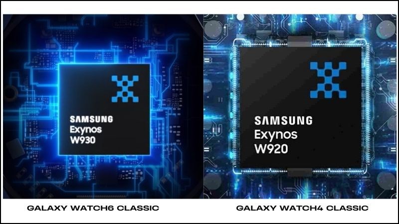 Exynos W930 có tốc độ xử lý nhanh hơn 18% so với Exynos W920 Exynos W930 có tốc độ xử lý nhanh hơn 18% so với Exynos W920