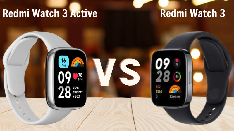 Redmi Watch 3 Active có trọng lượng 41.67g nặng hơn Redmi Watch 3 chỉ có 37g 