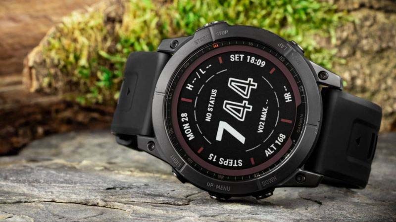 Thao tác dễ dàng hơn với đồng hồ thông minh Garmin Fenix 7X Pro Solar Titanium