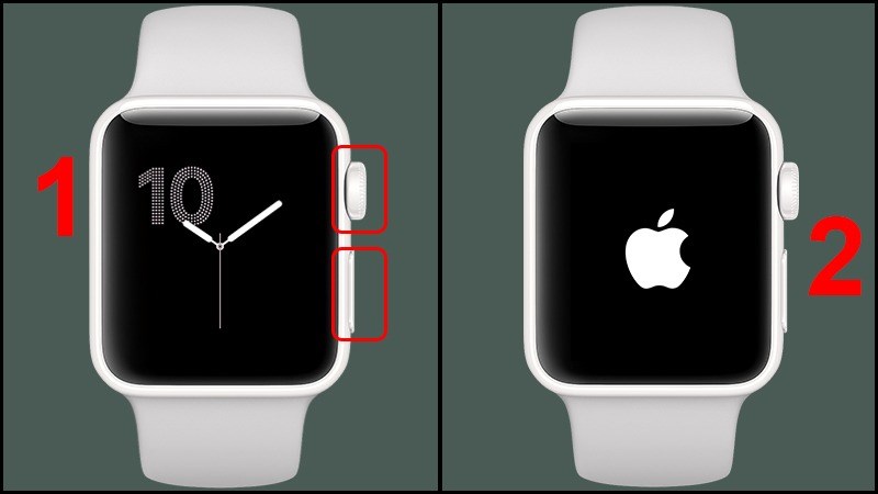 Khởi động lại Apple Watch Khởi động lại Apple Watch