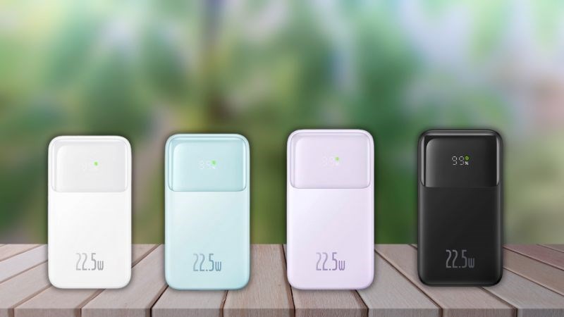 Sạc dự phòng Baseus đa dạng về màu sắc cho bạn lựa chọn