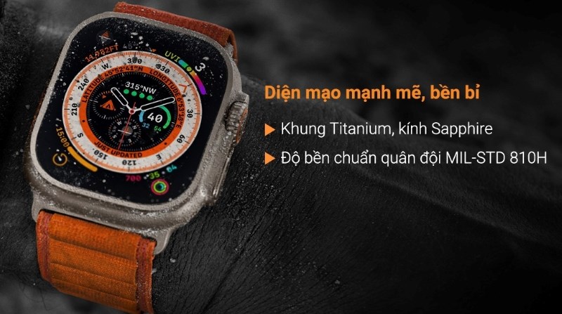 Apple Watch Ultra LTE 49mm loại dây Alpine size M