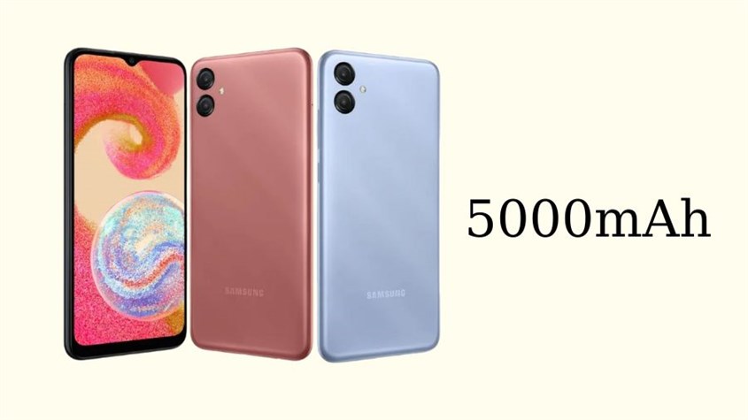Pin 5000mAh cho trải nghiệm không gián đoạn Pin 5000mAh cho trải nghiệm không gián đoạn