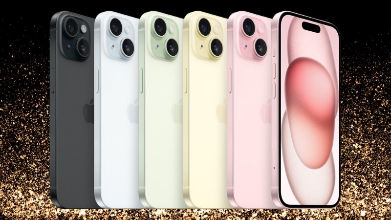 iPhone 15 Series với các phiên bản màu đa dạng