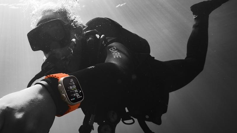 Dây đeo Apple Watch Ultra 2 Ocean Band cho thợ lặn chuyên nghiệp Dây đeo Apple Watch Ultra 2 Ocean Band cho thợ lặn chuyên nghiệp
