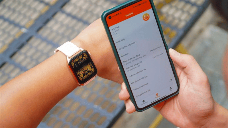 Hỗ trợ theo dõi sức khoẻ người dùng thông qua app FitCloudPro BeFit WatchS hỗ trợ theo dõi sức khoẻ người dùng thông qua app FitCloudPro