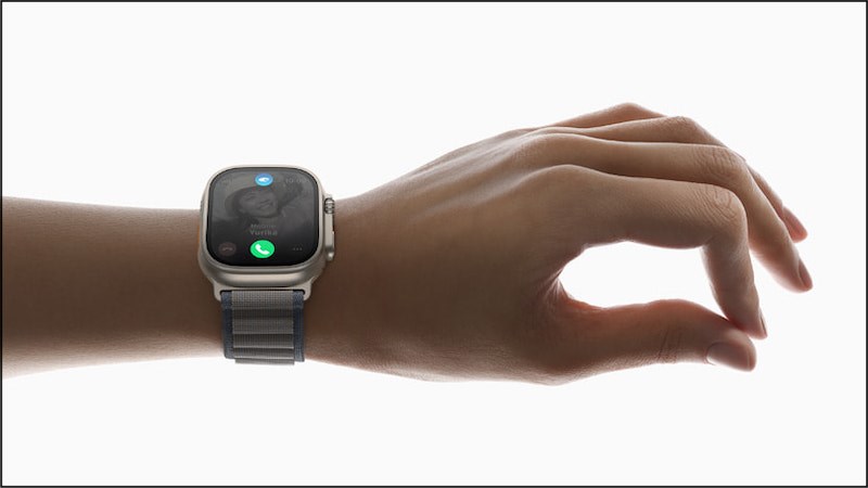 Double Tap là tính năng chạm hai lần vô cùng mới mẻ trên Apple Watch Ultra 2