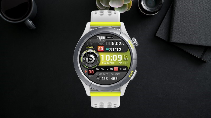 Đồng hồ thông minh Amazfit Cheetah Round có khung viền bền bỉ