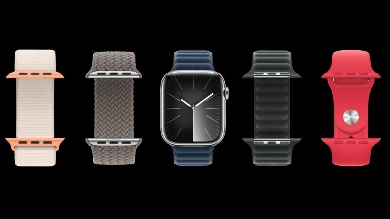  Apple Watch Series 9 được thiết kế phiên bản vỏ nhôm màu hồng và vỏ thép không gỉ 