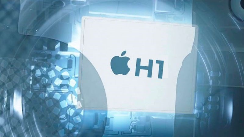 Airpods 2 được thay thế từ chip W1 sang chip H1