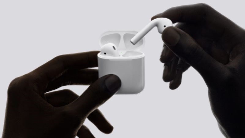 Thời gian sử dụng của Airpods 2 lên tới 3 giờ đàm thoại