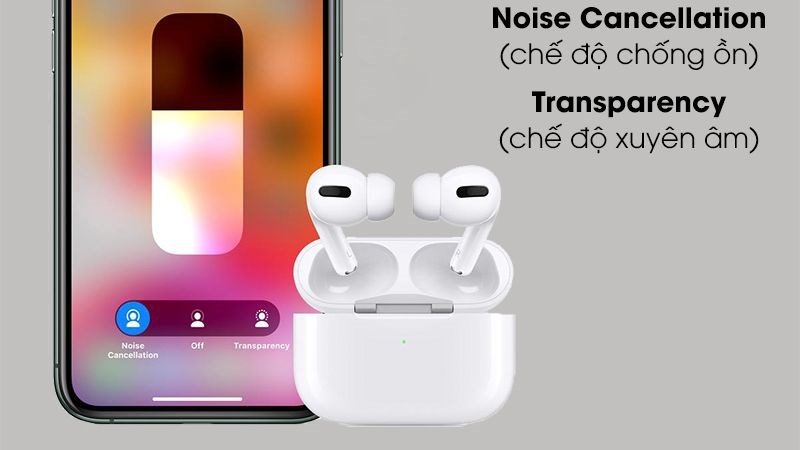 AirPods Pro được trang bị tính năng xuyên âm độc đáo AirPods Pro được trang bị tính năng xuyên âm độc đáo