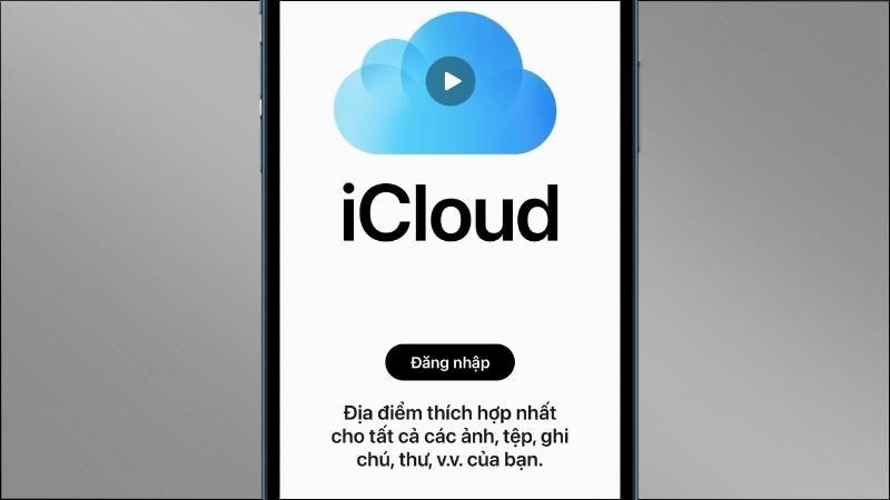 Dùng iPhone khác truy cập trang chủ iCloud Dùng iPhone khác truy cập trang chủ iCloud