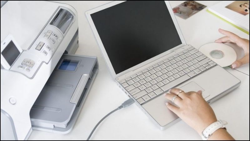Đảm bảo máy in được kết nối chính xác với máy tính Đảm bảo máy in được kết nối chính xác với máy tính