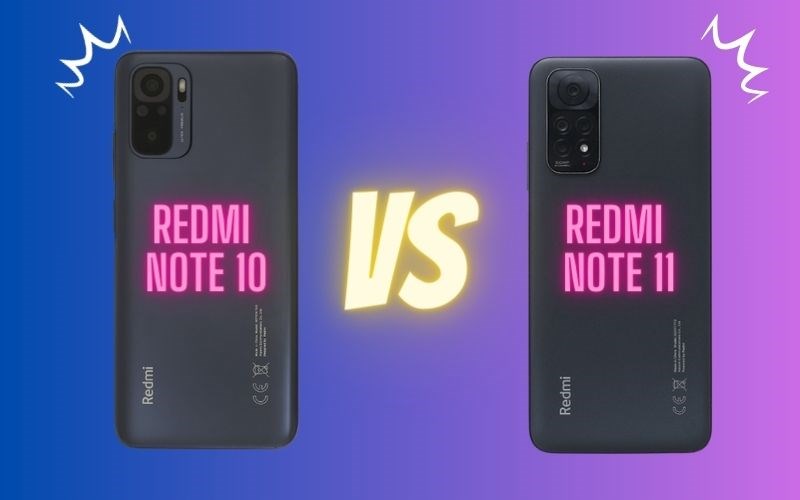 Mặt lưng khá tương đồng của Redmi Note 10 và Note 11 Mặt lưng khá tương đồng của Redmi Note 10 và Note 11