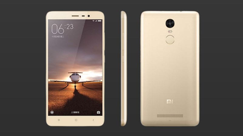 Xiaomi Redmi Note 3 Pro có thiết kế nhỏ gọn giúp dễ cầm nắm