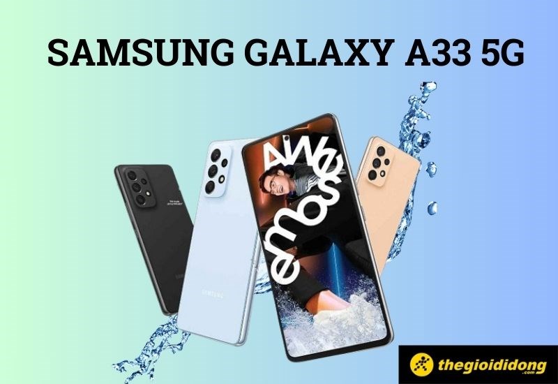 Samsung A33 5G sở hữu bảng màu hợp thời trang