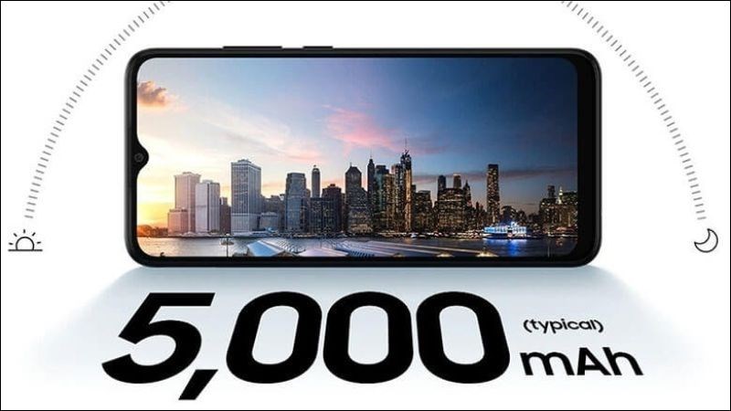 Samsung Galaxy A04s được trang bị viên pin khủng lên tới 5000mAh Samsung Galaxy A04s được trang bị viên pin khủng lên tới 5000mAh