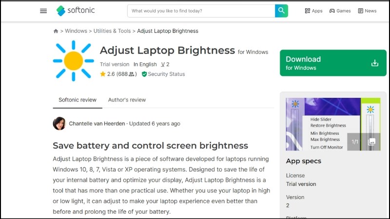 Adjust Laptop Brightness