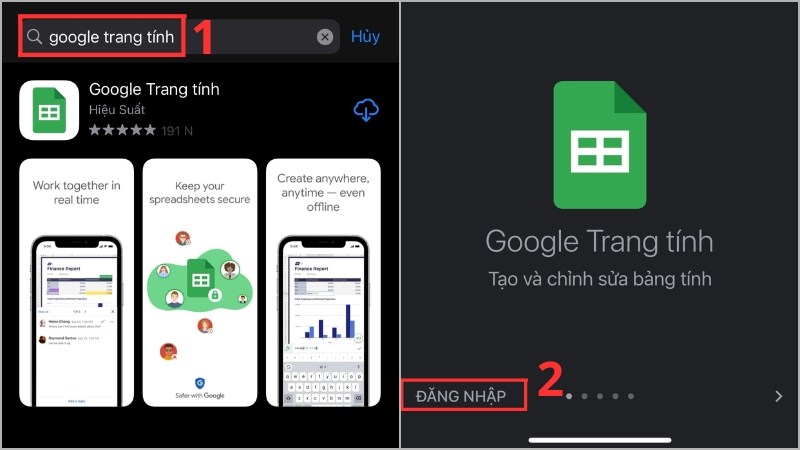 z Tải Google Trang tính về máy