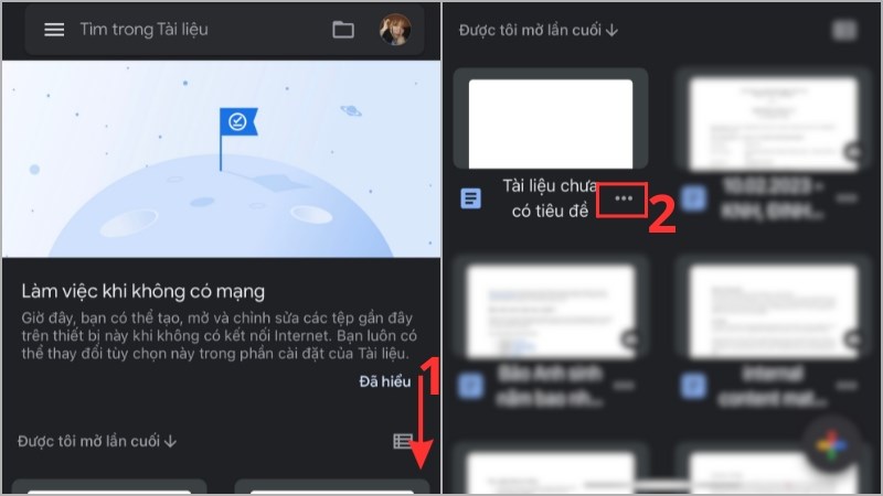 z Chọn biểu tượng ba chấm