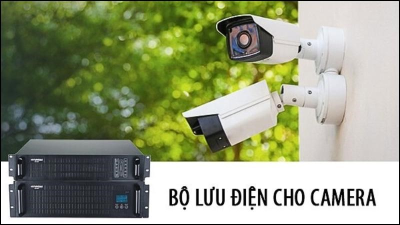 Bộ lưu điện UPS có thể giúp camera hoạt động khi mất điện