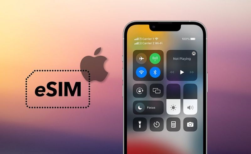eSIM giúp bạn sử dụng nhiều SIM cùng lúc trên một thiết bị eSIM giúp bạn sử dụng nhiều SIM cùng lúc trên một thiết bị