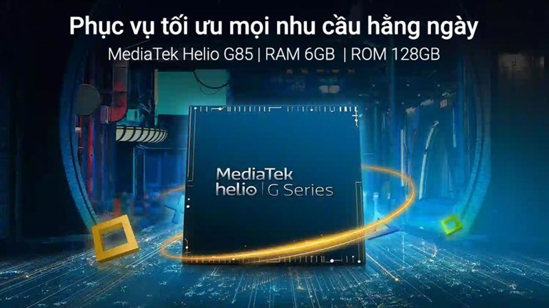 Vivo Y17s sử dụng bộ vi xử lý MediaTek Helio G85 8 nhân mạnh mẽ Vivo Y17s sử dụng bộ vi xử lý MediaTek Helio G85 8 nhân mạnh mẽ