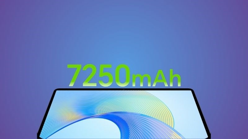 Một số máy tính bảng HONOR có viên pin lên đến 7250mAh