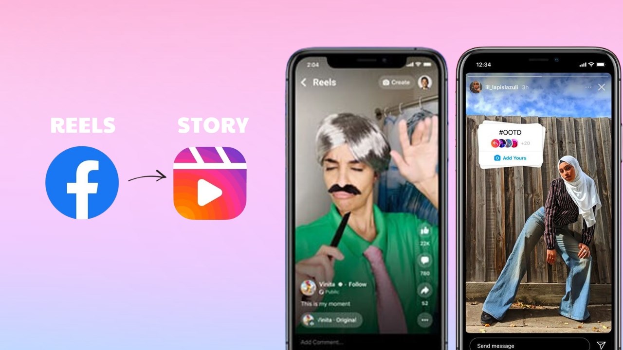 Cách chia sẻ Facebook Reels lên Instagram Story Cách chia sẻ Facebook Reels lên Instagram Story