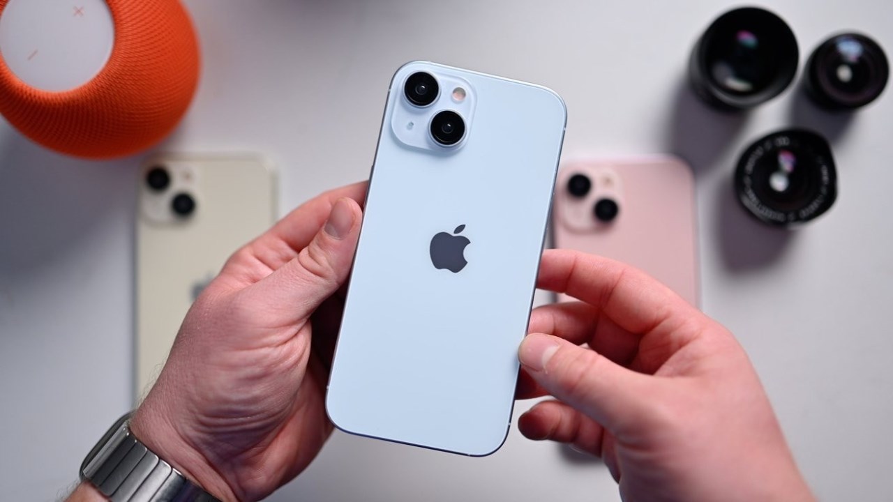 iPhone 15 màu xanh dương. (Nguồn: Internet) iPhone 15 màu xanh dương. (Nguồn: Internet)