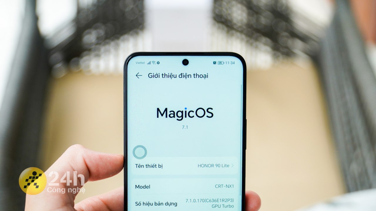 Giao diện MagicOS trên Honor 90 Lite mang lại trải nghiệm sử dụng mượt mà.