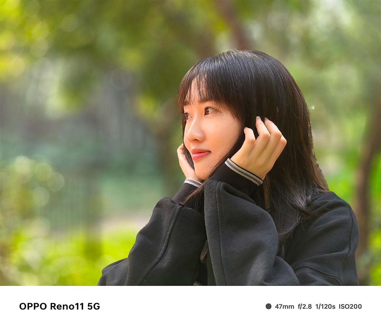 Ảnh chân dung được chụp bởi OPPO Reno11