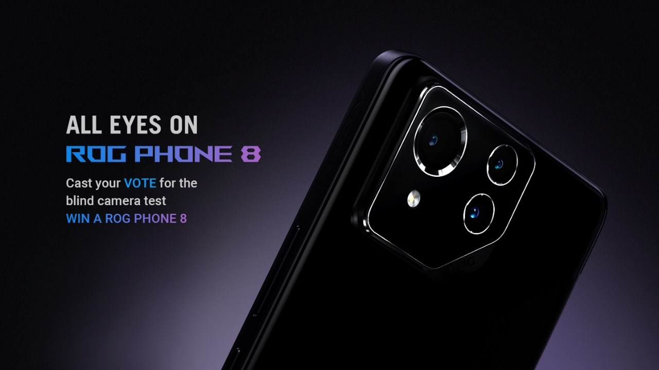 Lần đầu tiên hệ thống camera hoàn toàn mới có trên ASUS ROG Phone 8