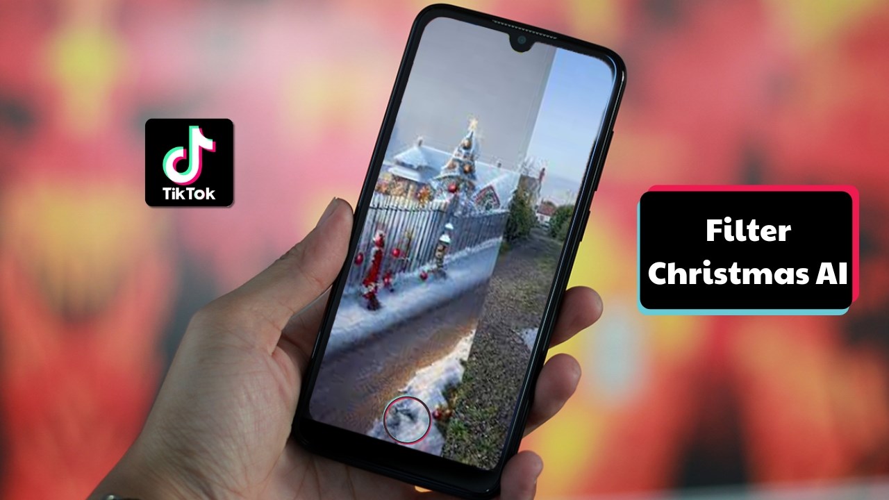 Cách quay video filter Christmas AI trên TikTok
