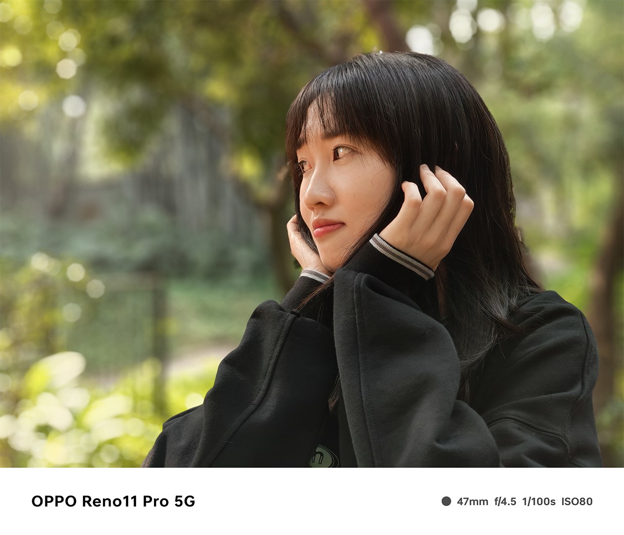 Ảnh chụp chân dung từ camera của OPPO Reno11 Pro