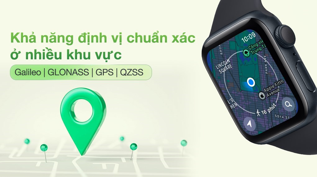 Khả năng định vị chuẩn xác giúp bạn không lo bị lạc Khả năng định vị chuẩn xác giúp bạn không lo bị lạc