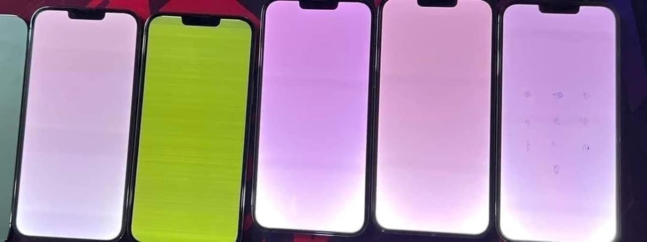 Các dạng lỗi màn hình trên iPhone 13 Pro. Nguồn: Reddit. Các dạng lỗi màn hình trên iPhone 13 Pro. Nguồn: Reddit.