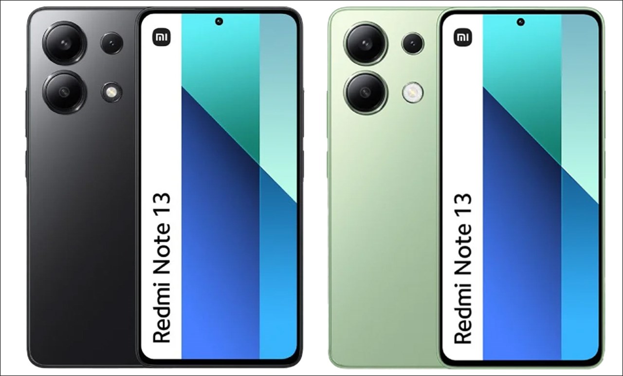 Hình ảnh render của Redmi Note 13 4G Hình ảnh render của Redmi Note 13 4G