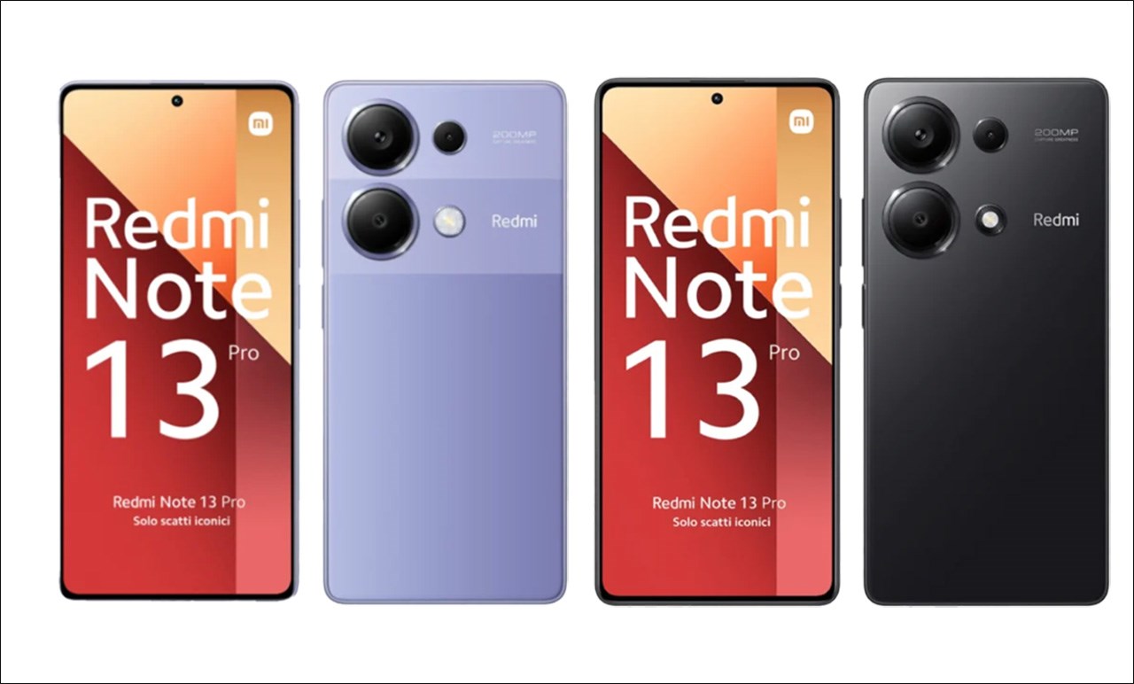 Hình ảnh render của Redmi Note 13 Pro 4G Hình ảnh render của Redmi Note 13 Pro 4G