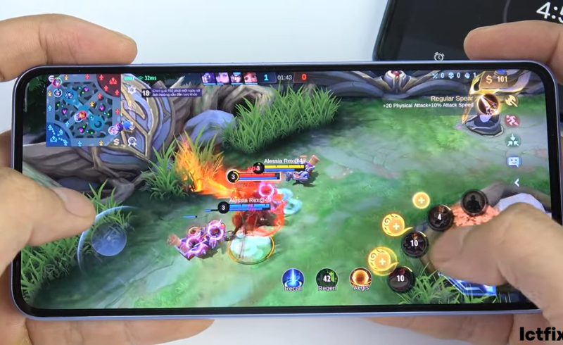 Trải nghiệm chơi game mượt mà, ấn tượng với con chip Dimensity 8200 Ultra Trải nghiệm chơi game mượt mà, ấn tượng với con chip Dimensity 8200 Ultra