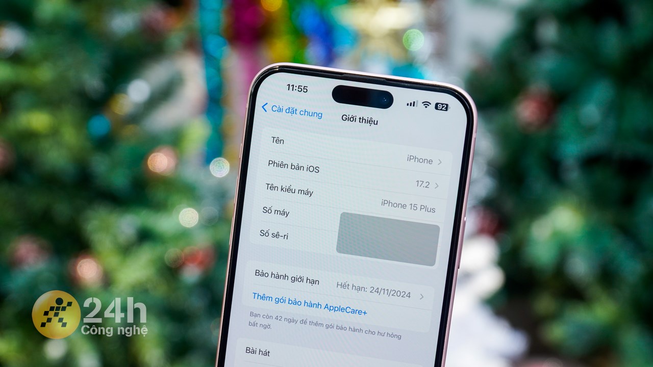 Trước khi cập nhật iOS 17.2.1, iPhone 15 Plus của mình đang ở phiên bản iOS 17.2. Trước khi cập nhật iOS 17.2.1, iPhone 15 Plus của mình đang ở phiên bản iOS 17.2.