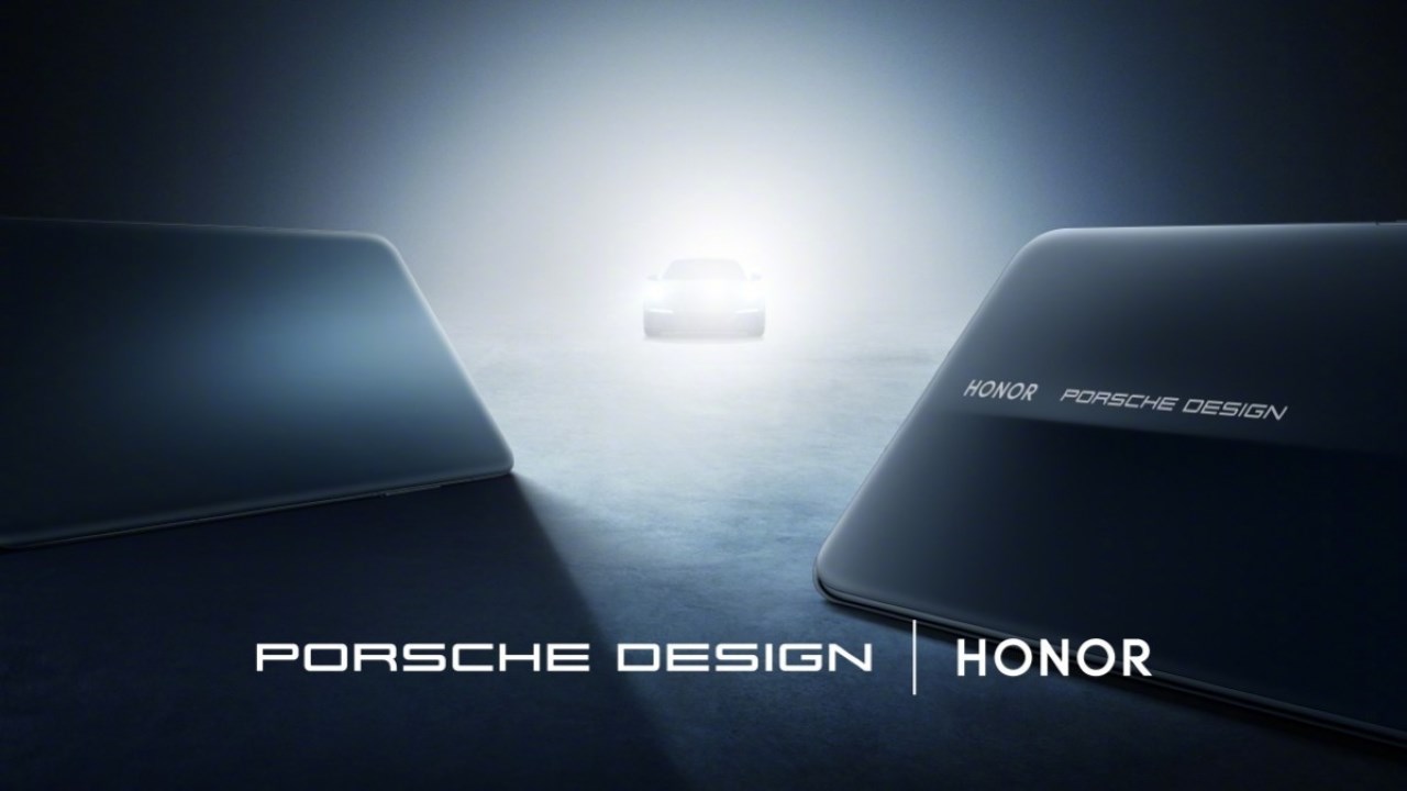 Teaser chính thức được cho là của Honor Magic6 Porsche Design trên mạng xã hội Weibo